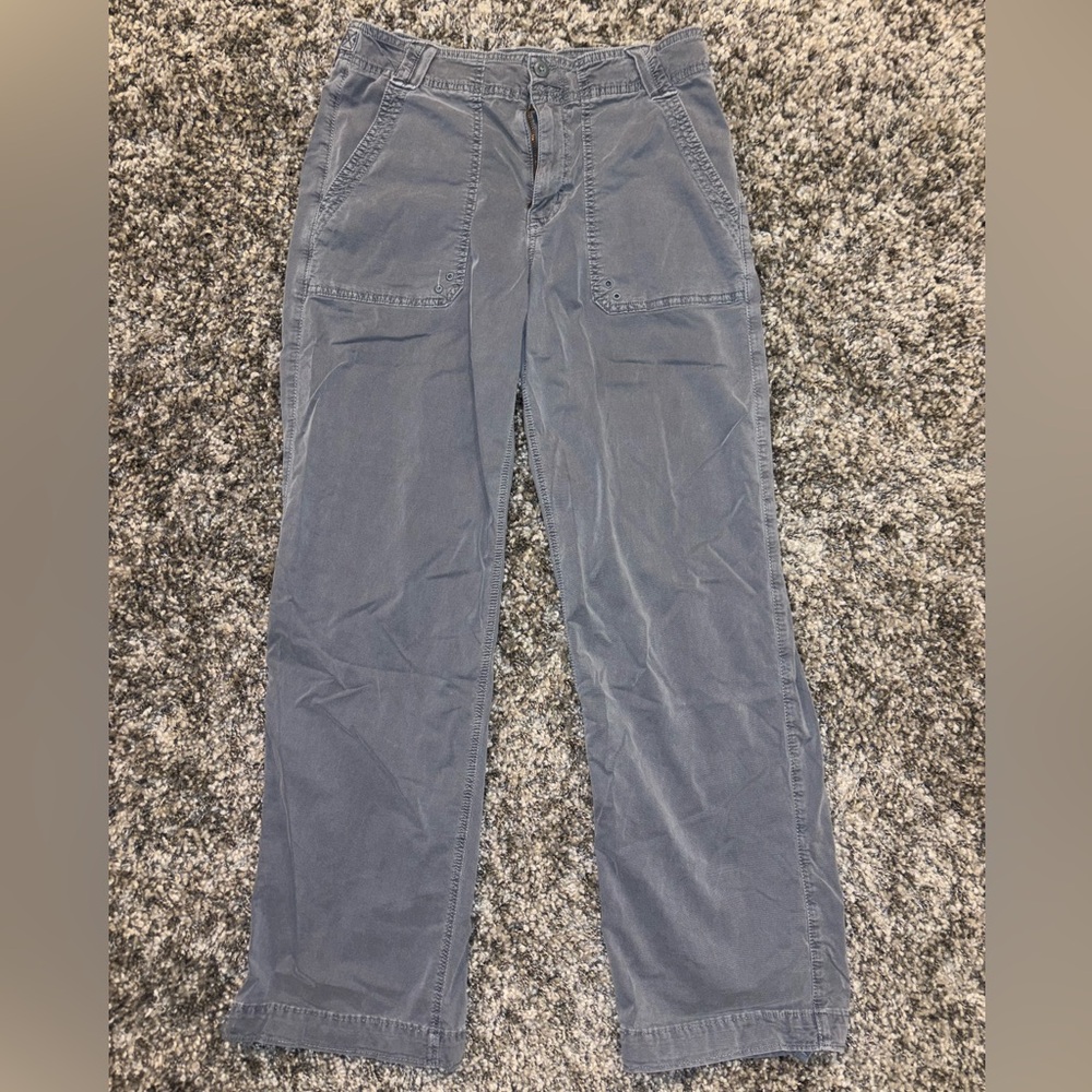 American Eagle Women’s Gray/Blue Cargo Pants